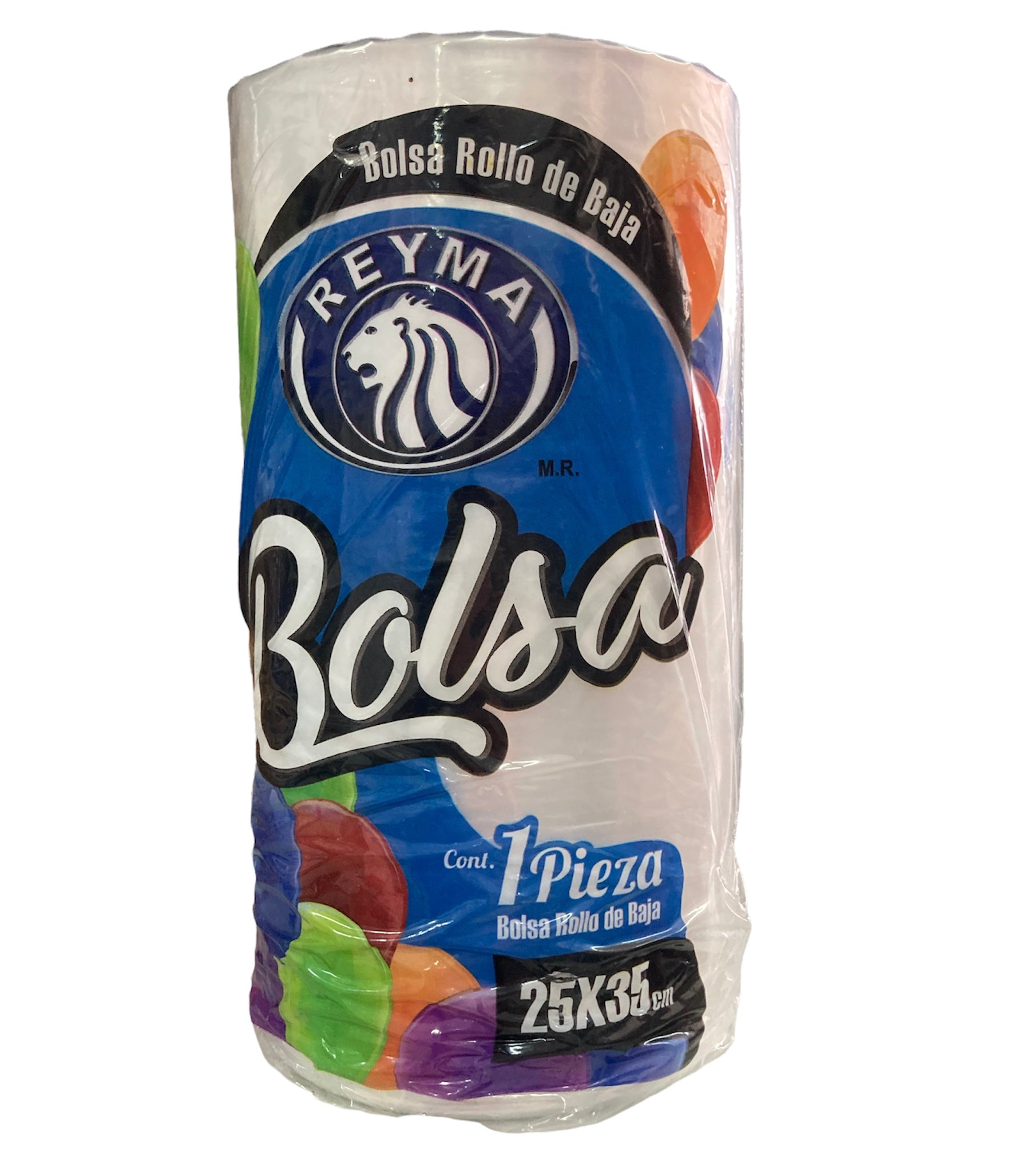 BOLSA EN ROLLO BAJA DENSIDAD REYMA 25X35 Proplamex